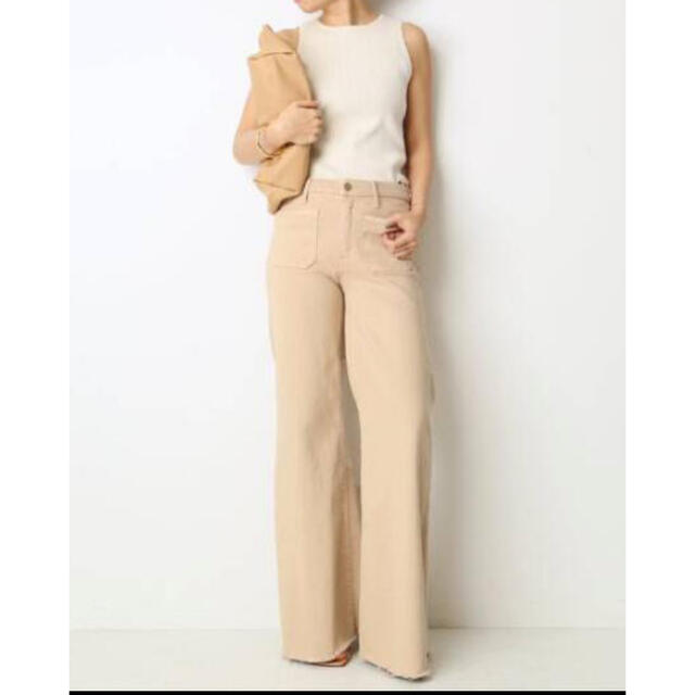 DEUXIEME CLASSE(ドゥーズィエムクラス)の MOTHER BEIGE FLARE  レディースのパンツ(デニム/ジーンズ)の商品写真