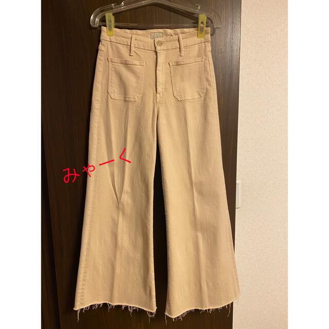 DEUXIEME CLASSE(ドゥーズィエムクラス)の MOTHER BEIGE FLARE  レディースのパンツ(デニム/ジーンズ)の商品写真