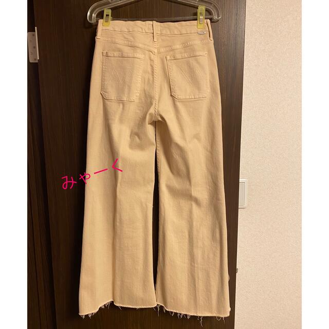 DEUXIEME CLASSE(ドゥーズィエムクラス)の MOTHER BEIGE FLARE  レディースのパンツ(デニム/ジーンズ)の商品写真