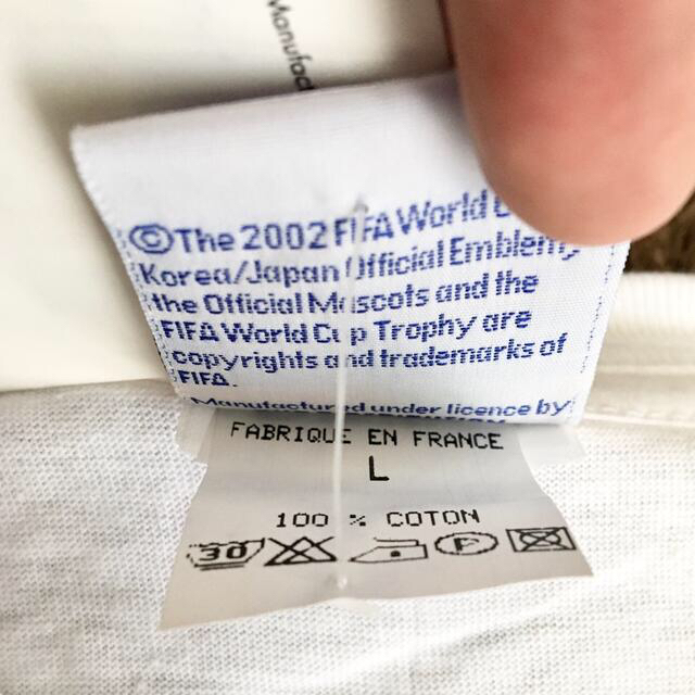 2002年ワールドカップオフィシャルライセンスTシャツ　サイズ：M　未着用