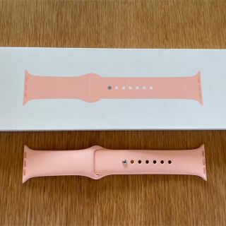 アップルウォッチ(Apple Watch)のApple Watch 純正 スポーツバンド  グレープフルーツ(腕時計)