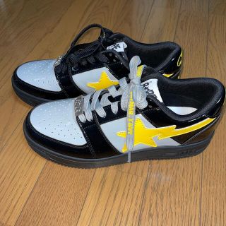 アベイシングエイプ(A BATHING APE)のA BATHING APE  BAPESTA DCコラボ　バットマン(スニーカー)