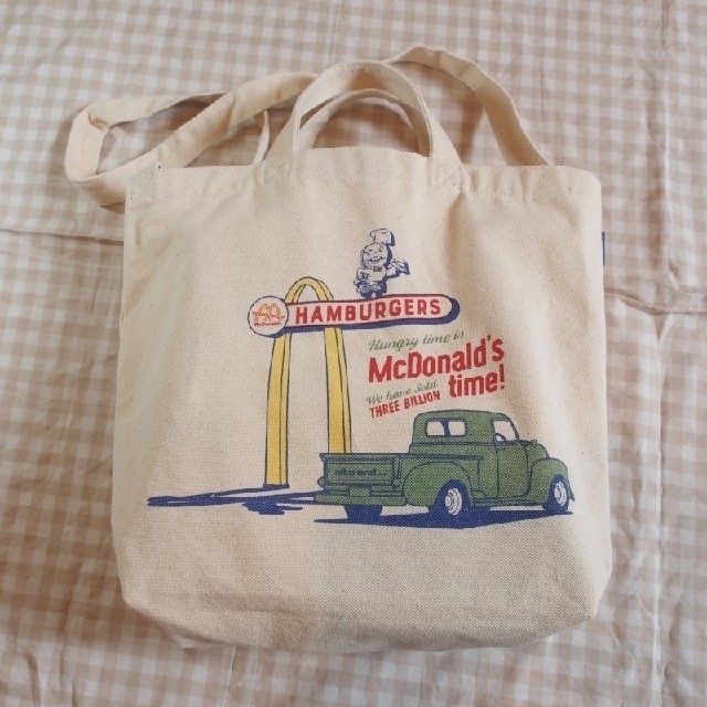 マクドナルド(マクドナルド)のニコアンドxマクドナルド トートバッグ＆フェイスタオル レディースのバッグ(トートバッグ)の商品写真