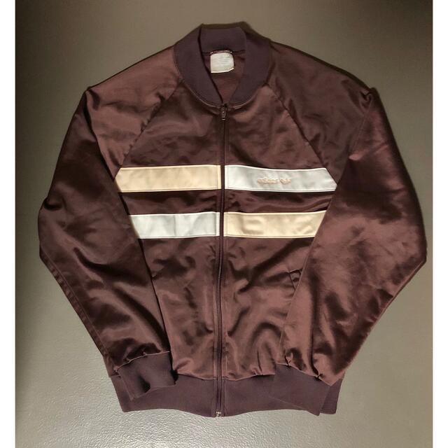 超美品 adidas アディダス 80' ブラウン ビンテージ ジャージ 超美品 adidas アディダス 80' ブラウン ビンテージ ジャージ