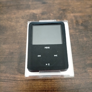 アイポッド(iPod)のipod nano 8Gb　黒(ポータブルプレーヤー)