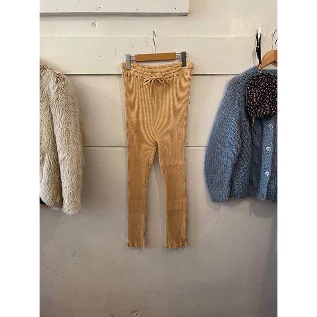 別格の高品質 babaco rib pants. | rachmian.com