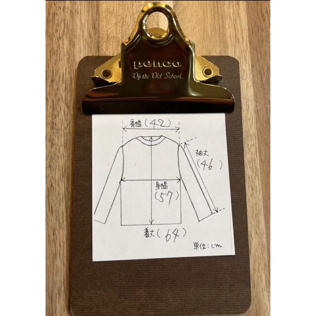 【希少サイズ】 ラナン Ranan ブラウス 七分 シャツ ネイビー LL レディースのトップス(シャツ/ブラウス(長袖/七分))の商品写真