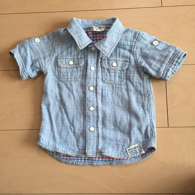 Branshes(ブランシェス)のＢranshes シャツ キッズ/ベビー/マタニティのキッズ服男の子用(90cm~)(その他)の商品写真