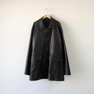 シュタイン(stein)のstein fake leather car ジャケット S(レザージャケット)