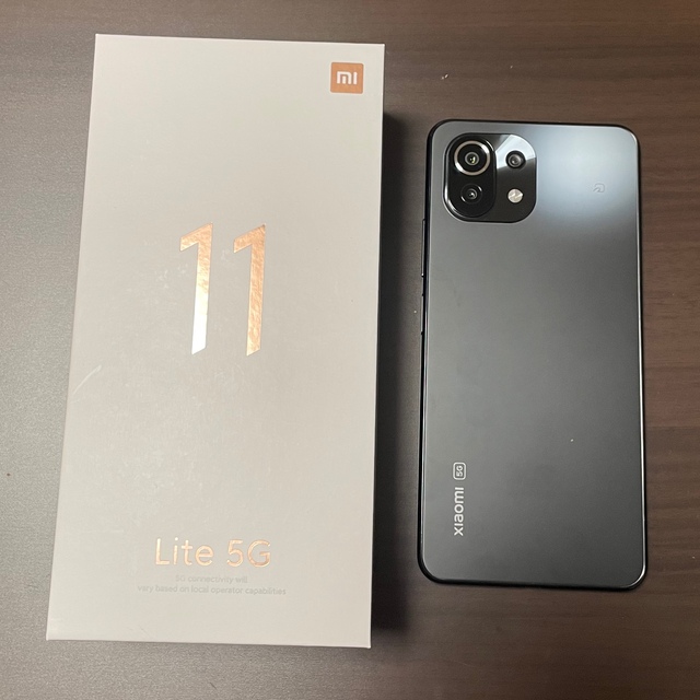 Mi11 Lite 5G トリュフブラック