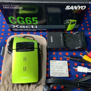 サンヨー(SANYO)のXacti DMX-CG65(G)デジタルムービーカメラ SANYO(コンパクトデジタルカメラ)