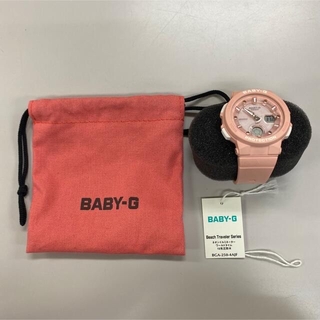 ベビージー(Baby-G)のCASIO BABY-G 腕時計　BGA-250-4AJF ピンク(腕時計)