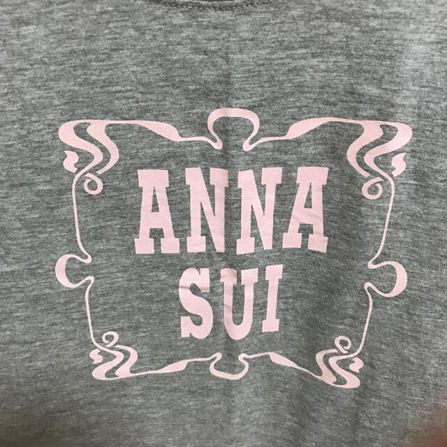 ANNA SUI(アナスイ)の美品　ANNA SUI ロゴ　Tシャツ レディースのトップス(Tシャツ(半袖/袖なし))の商品写真