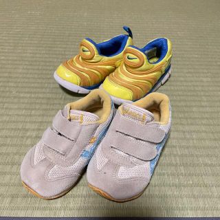 ナイキ(NIKE)のNIKE asics ベビー・キッズスニーカー　14cm(スニーカー)