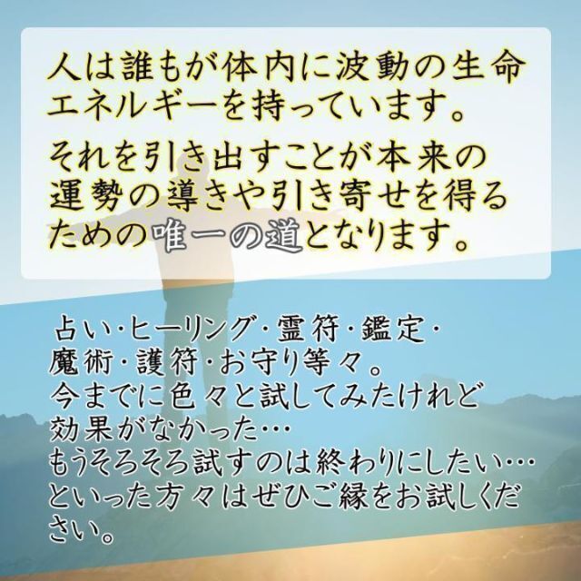 大人気新品 Ｓ様専用 占い 鑑定 ヒーリング 御祈祷 護符 当たる 御神塩