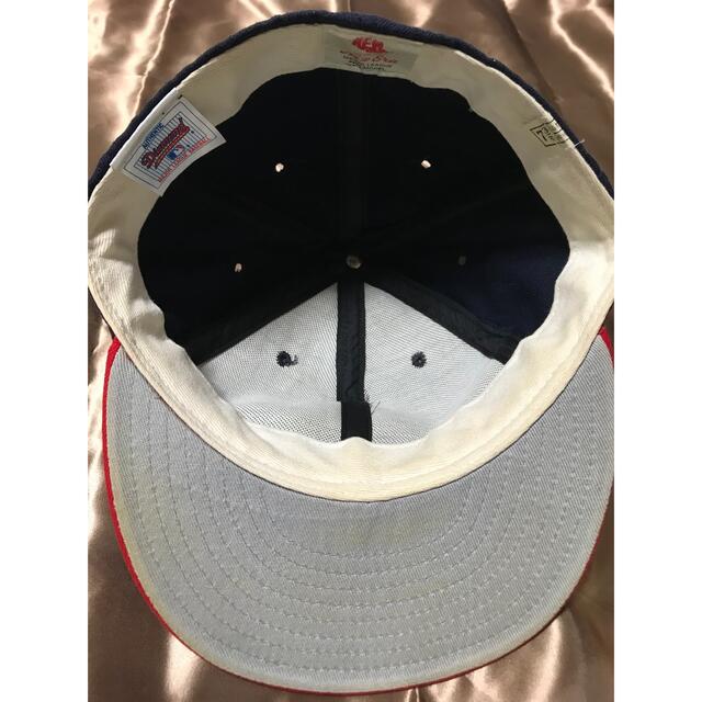 NEW ERA(ニューエラー)のMLB 80's newera indians vintage cap ７3/8 メンズの帽子(キャップ)の商品写真
