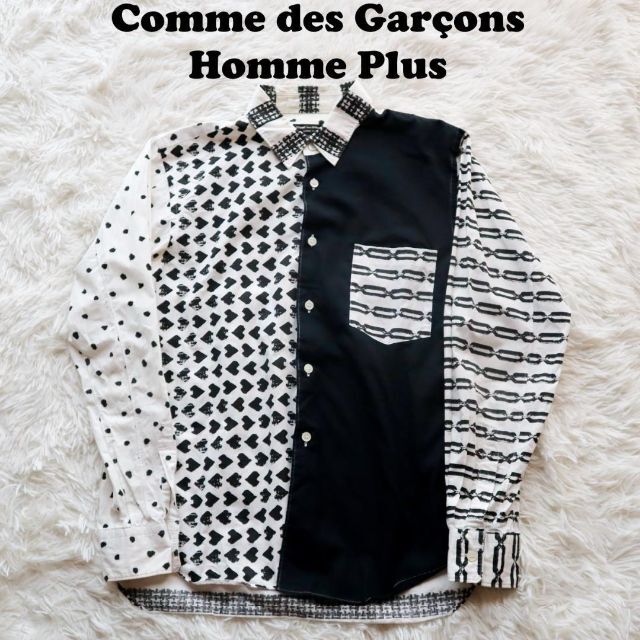 正規店仕入れの COMME des des GARCONS × SHIRT アシンメトリー メンズ