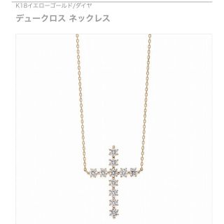 アーカー(AHKAH)の土日限定最終値下げ♡美品♡AHKAH♡デュークロスネックレス(ネックレス)