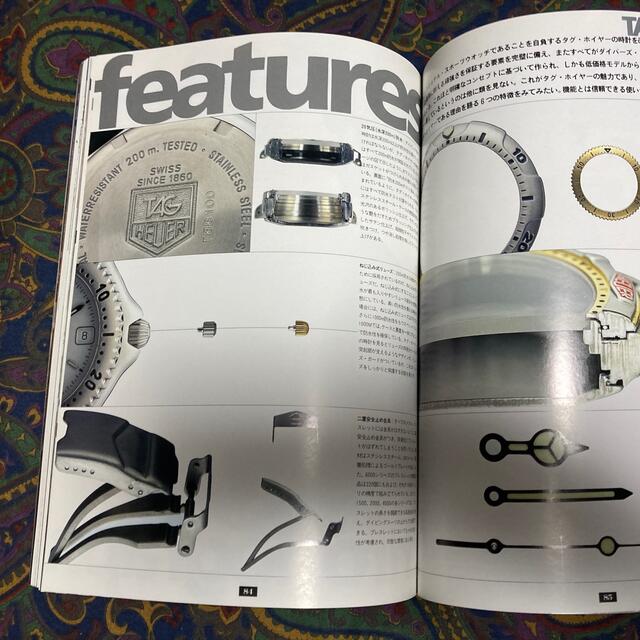 TAG Heuer(タグホイヤー)のムック本　タグホイヤー物語 エンタメ/ホビーの雑誌(ファッション)の商品写真