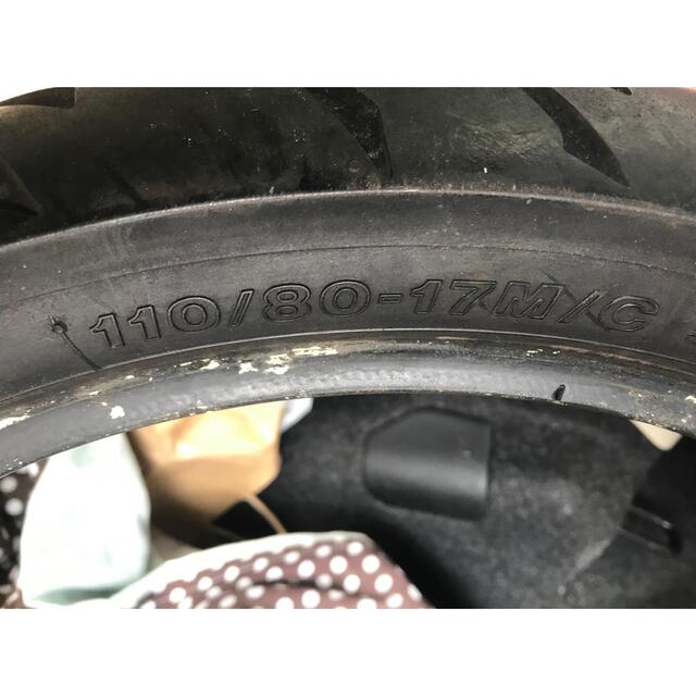 BRIDGESTONE(ブリヂストン)のブリジストン バトラックス バリ山‼️BT39F 110/80-17 自動車/バイクのバイク(パーツ)の商品写真