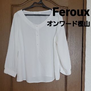 フェルゥ(Feroux)のフェルウ　ブラウス　プルオーバーブラウス(シャツ/ブラウス(長袖/七分))