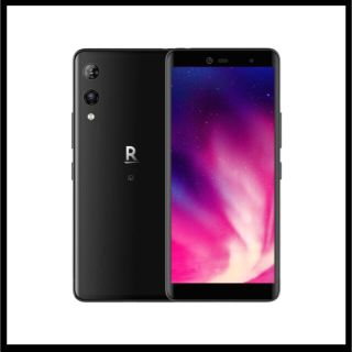 ラクテン(Rakuten)のRakuten Hand ブラック・本体・新品未使用・付属品と箱付き(スマートフォン本体)