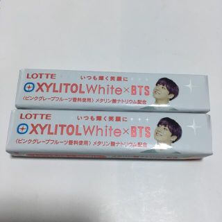 ボウダンショウネンダン(防弾少年団(BTS))のbts ジョングク xylitol white ピンクグレープフルーツ ガム(菓子/デザート)