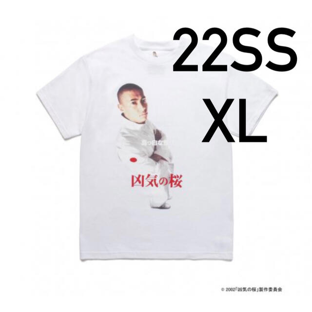 ワコマリア　22SS 凶気の桜 CREW NACK 半袖　Tシャツ