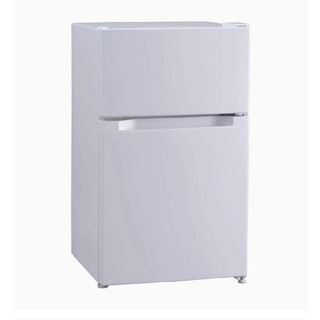 アイリスオーヤマ(アイリスオーヤマ)のアイリスプラザ 冷蔵庫 87L 2ドア 1人暮らし ホワイト(冷蔵庫)