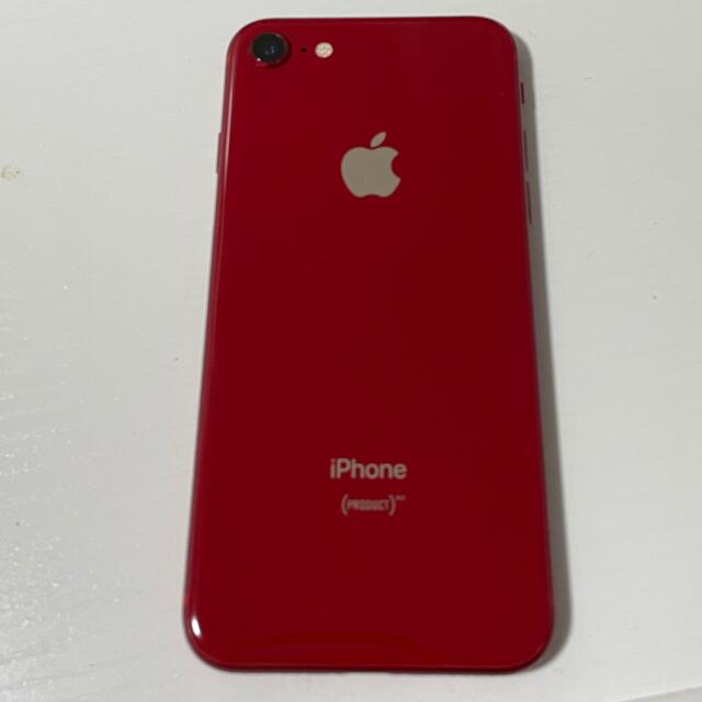 iPhone(アイフォーン)のiphone8 product red 256GB simフリー スマホ/家電/カメラのスマートフォン/携帯電話(スマートフォン本体)の商品写真