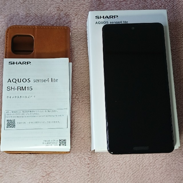 AQUOS Sense4 lite SH-RM15 64GB SIMフリー未使用の状態Aランク品