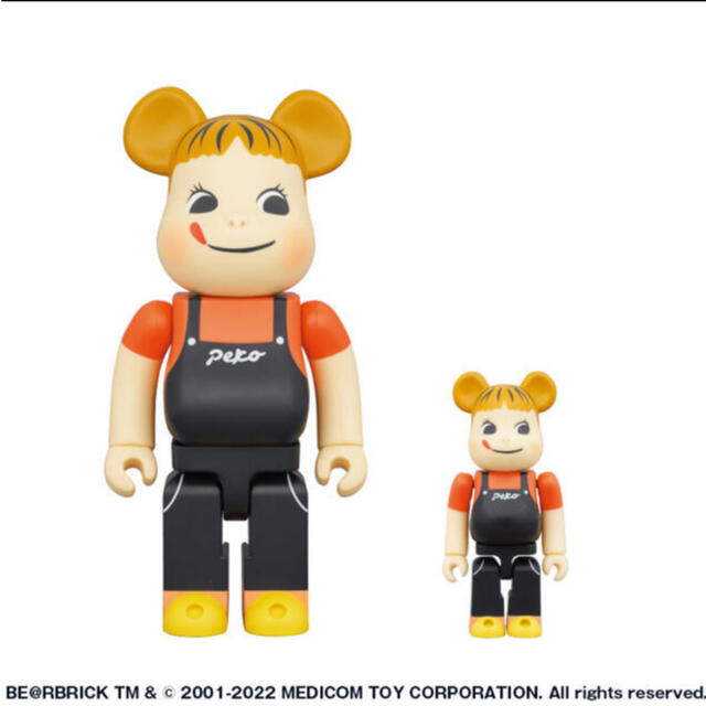 BE@RBRICK ペコちゃん コーヒーミルキー 100%& 400% BE@RBRICK ペコちゃん コーヒーミルキー 100%& 400%