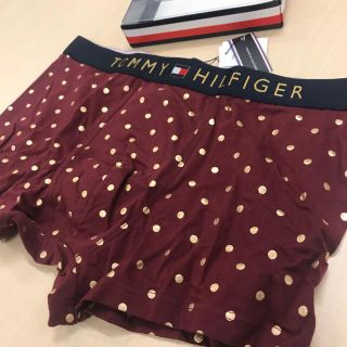 トミーヒルフィガー(TOMMY HILFIGER)のトミーヒルフィガー　ボクサーパンツ　タグ付き新品 Lサイズ　ドット(ボクサーパンツ)