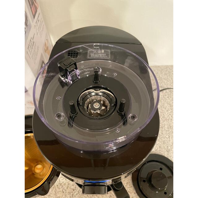 シロカ コーン式全自動コーヒーメーカー SC-C123 カッパーブラウンゴール スマホ/家電/カメラの調理家電(コーヒーメーカー)の商品写真
