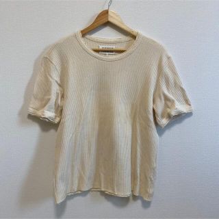 マルタンマルジェラ(Maison Martin Margiela)のマルジェラ MARGIELA 半袖ニット Tシャツ size44(Tシャツ/カットソー(半袖/袖なし))