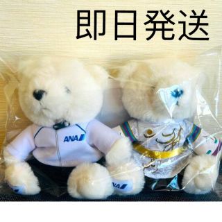 新品 ANA アナ エーエヌエー テディベア ぬいぐるみ 公式 限定 全日本空輸-