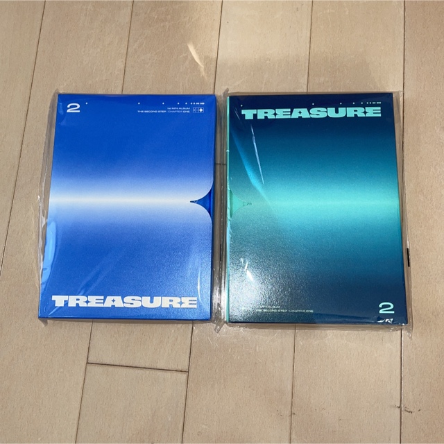 TREASURE(トレジャー)のtreasure アルバム 新品未開封 2形態 + アサヒ デジパック エンタメ/ホビーのCD(K-POP/アジア)の商品写真