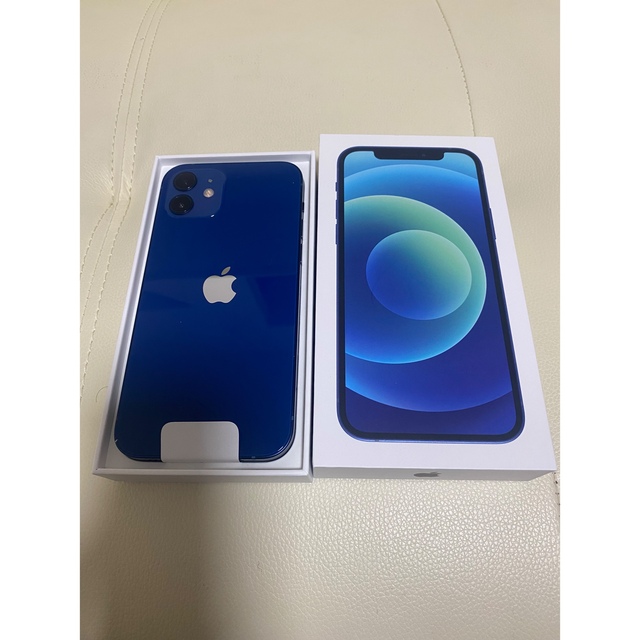 iPhone12 64GB ブルー　SIMフリー　一括購入