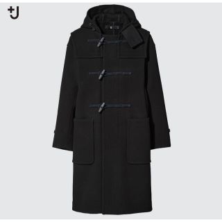 ユニクロ(UNIQLO)のウールオーバーサイズダッフルコート　+J UNIQLO ユニクロ(ダッフルコート)