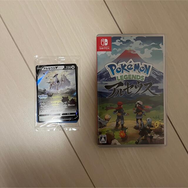 Pokemon LEGENDS アルセウス Switch エンタメ/ホビーのゲームソフト/ゲーム機本体(家庭用ゲームソフト)の商品写真