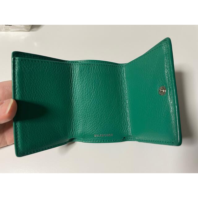 バレンシアガ 財布 グリーン ペーパーミニウォレット | www.jarussi.com.br