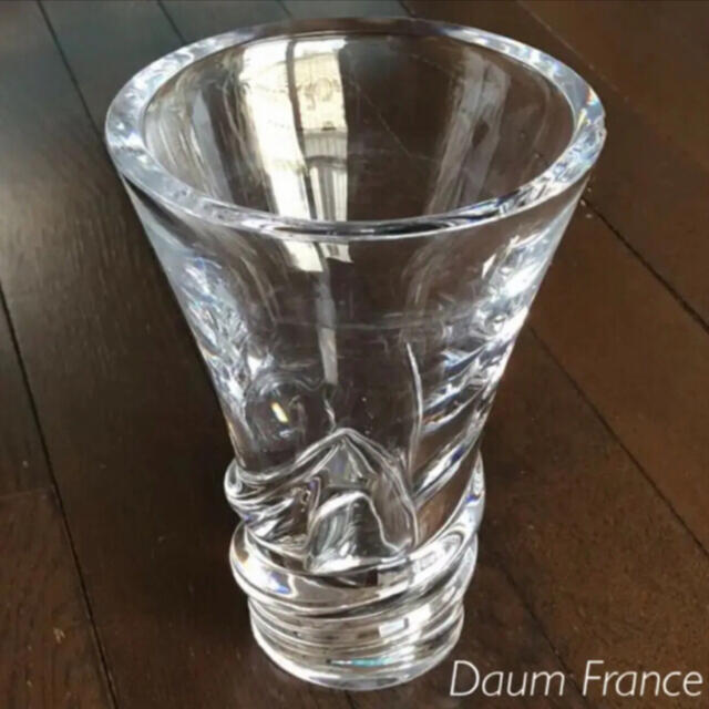 DaumFranceドームフランス クリスタルガラス フラワーベース 20cm 通販