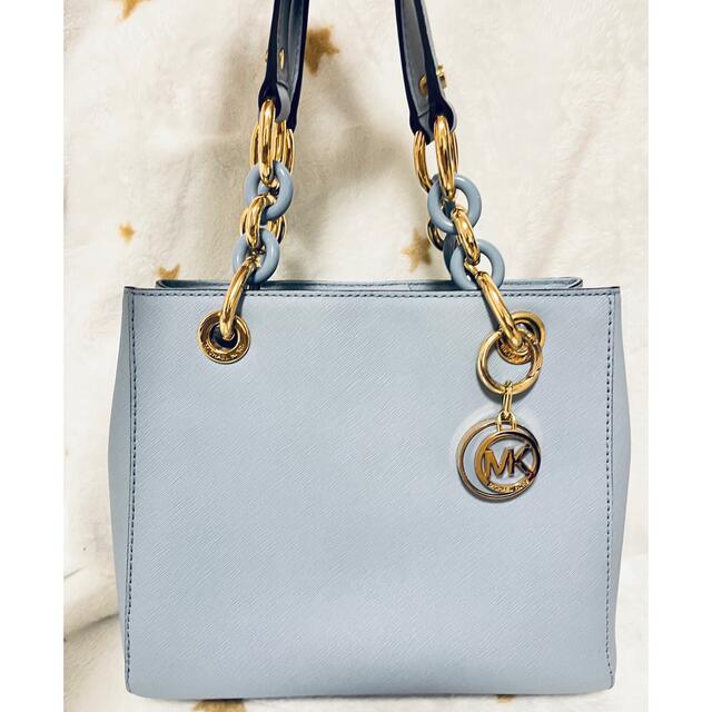 MICHAEL KORS チェーン付き ショルダーバッグ