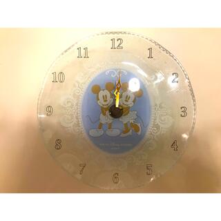 ディズニー(Disney)のミッキーandミニーの壁掛け時計(掛時計/柱時計)