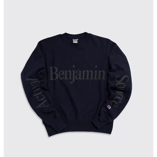 メンズACTUAL SOURCE BENJAMIN EDGER CREW SWEAT