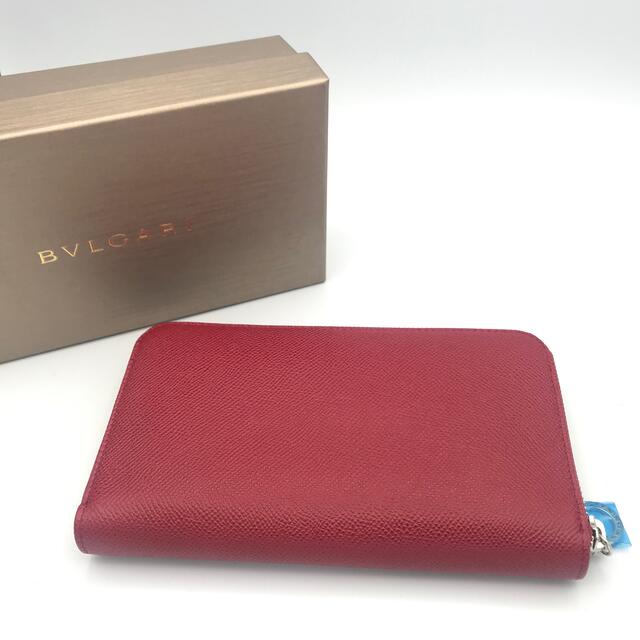 【超歓迎】 BVLGARI - ブルガリ　新品未使用　箱付き　ラウンドファスナー 財布