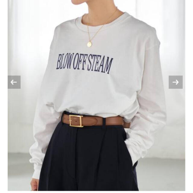 Spick & Span(スピックアンドスパン)のSpick and Span BLOWOFFSTEAM ロゴ ロンT レディースのトップス(Tシャツ(長袖/七分))の商品写真