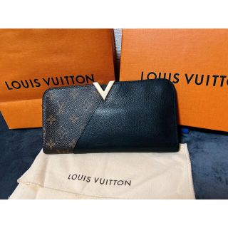 ルイヴィトン(LOUIS VUITTON)のルイヴィトン　ポルトフォイユ　キモノ　黒　タイガ　エピ　ツイスト  ヴェルニ(財布)