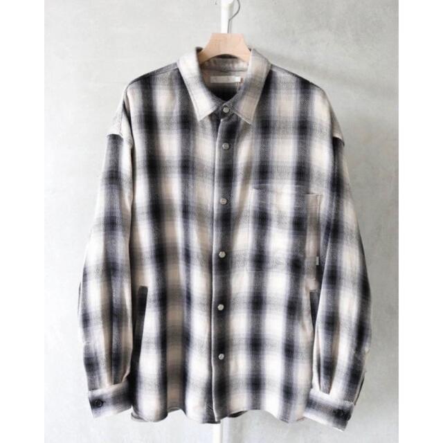 ROTOL  / SNAP BUTTON SHIRT - OMBRE CHECK