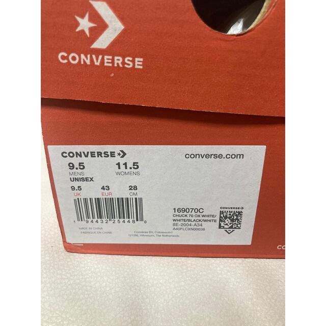 28cm  CONVERSE fragment MONCLER